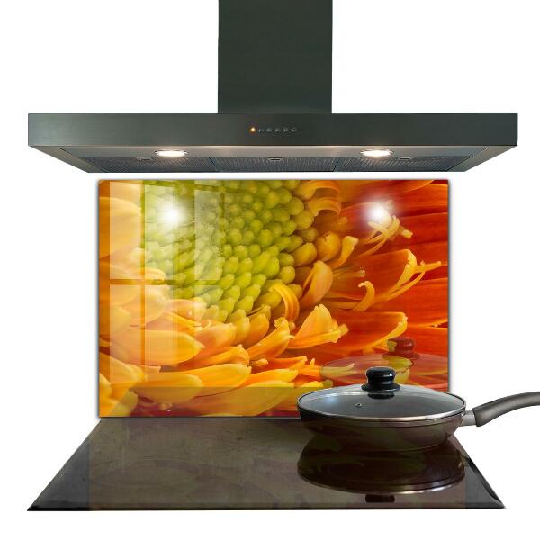 Pannello retrocucina Gerbera fiore arancione