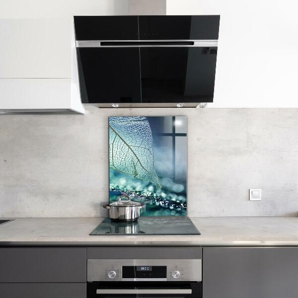 Pannello retrocucina Texture delicata delle foglie