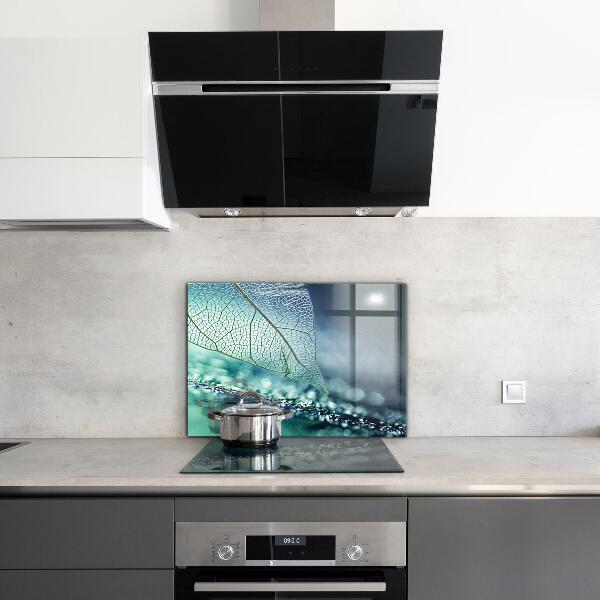 Pannello retrocucina Texture delicata delle foglie