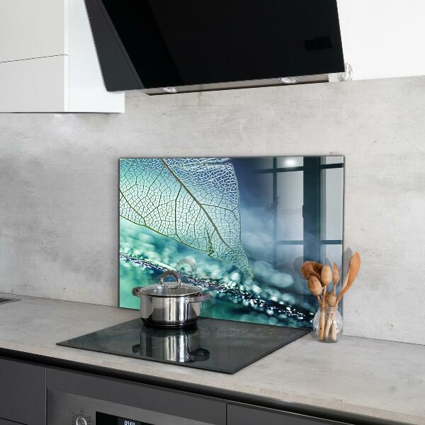 Pannello retrocucina Texture delicata delle foglie