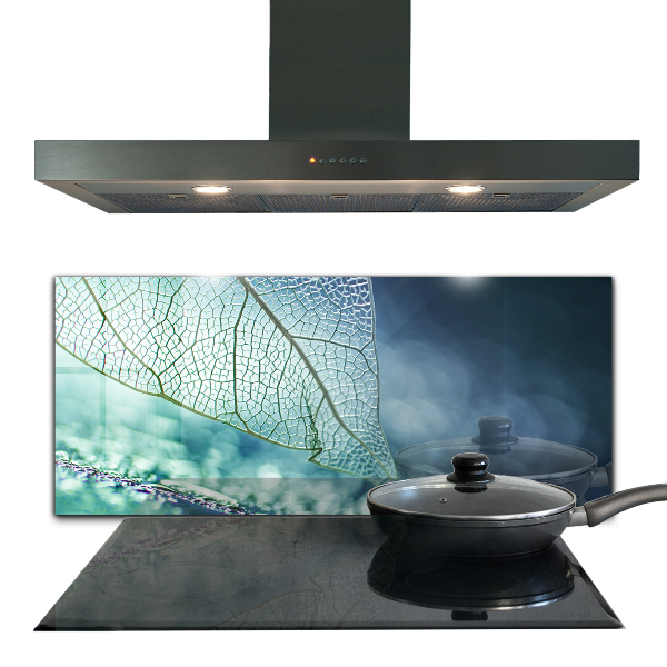 Pannello retrocucina Texture delicata delle foglie