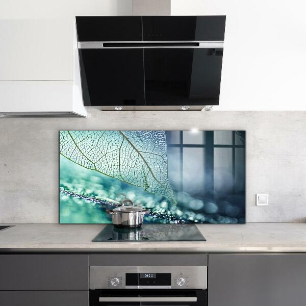 Pannello retrocucina Texture delicata delle foglie