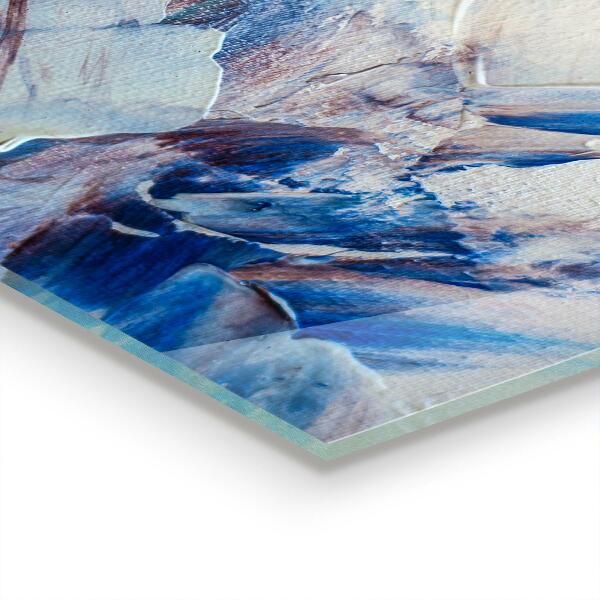 Pannello paraschizzi cucina Astrazione della vernice di struttura