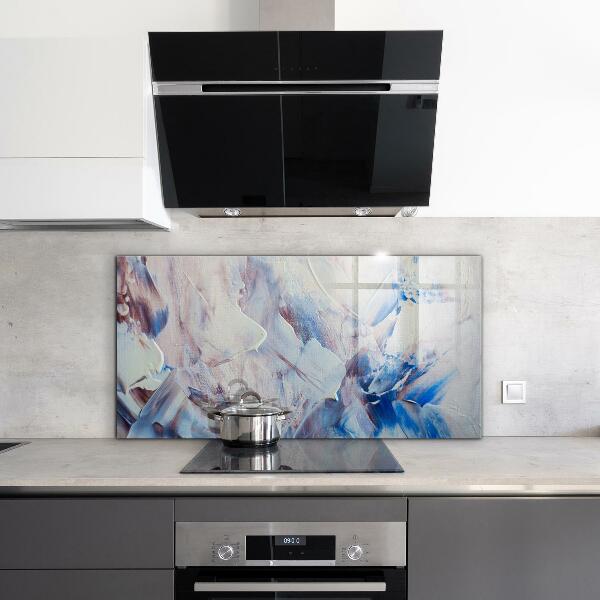 Pannello paraschizzi cucina Astrazione della vernice di struttura