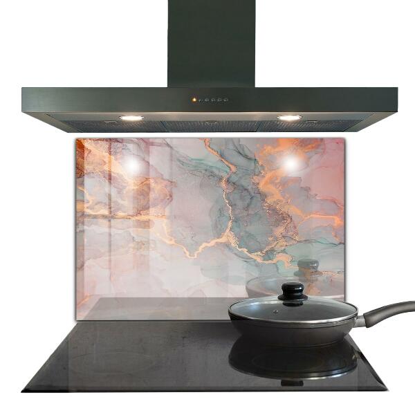 Pannello paraschizzi cucina Trama di marmo