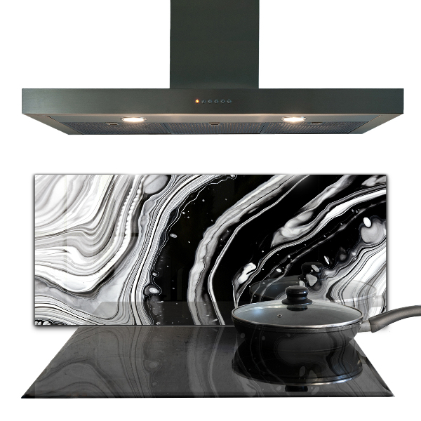 Pannello paraschizzi cucina Astrazione monocromatica