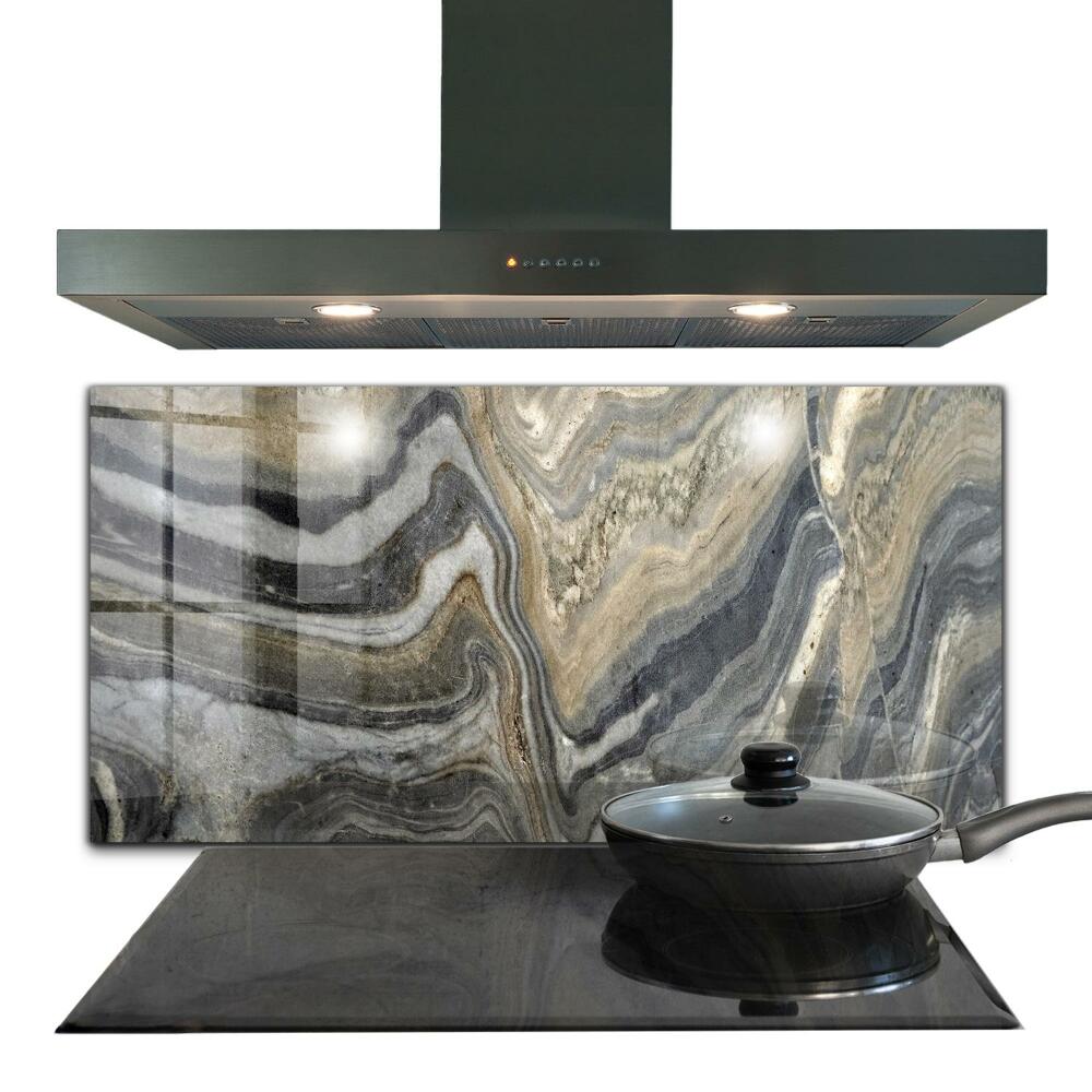 Pannello paraschizzi cucina Trama di marmo pietra di granito