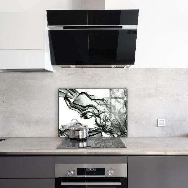 Pannello paraschizzi cucina Nastri di astrazione del fumo