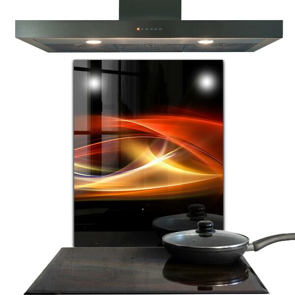 Pannello paraschizzi cucina Energia vibrante astratta