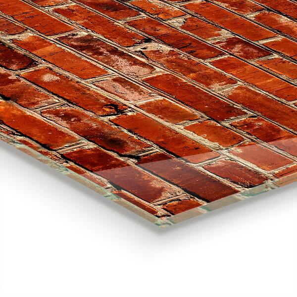 Pannello paraschizzi cucina Muro di mattoni naturali