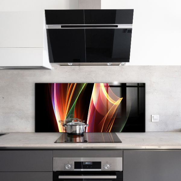 Pannello paraschizzi cucina Astrazione delle onde energetiche