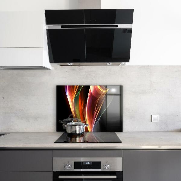 Pannello paraschizzi cucina Astrazione delle onde energetiche