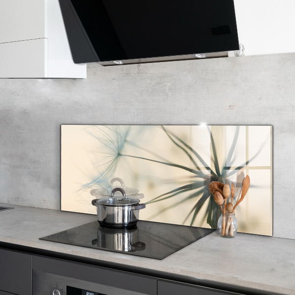 Pannello paraschizzi cucina Bellissimo dente di leone delicato