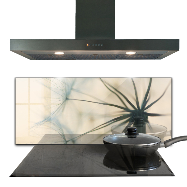 Pannello paraschizzi cucina Bellissimo dente di leone delicato