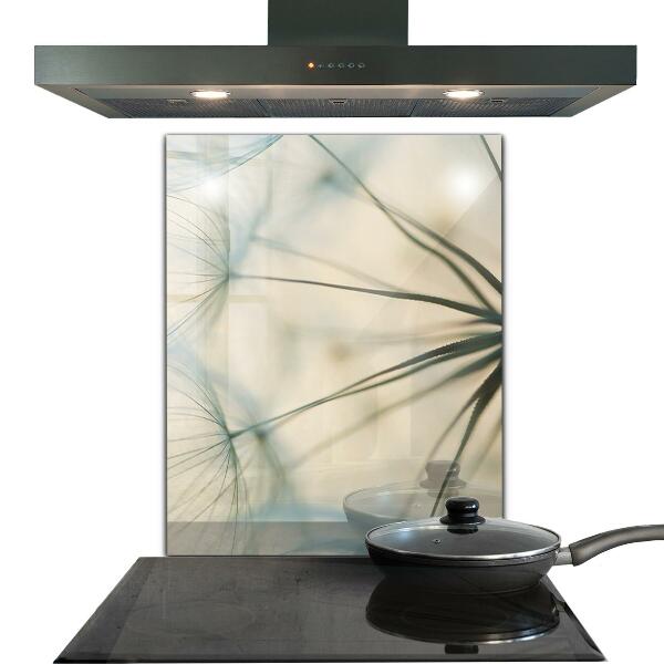 Pannello paraschizzi cucina Bellissimo dente di leone delicato