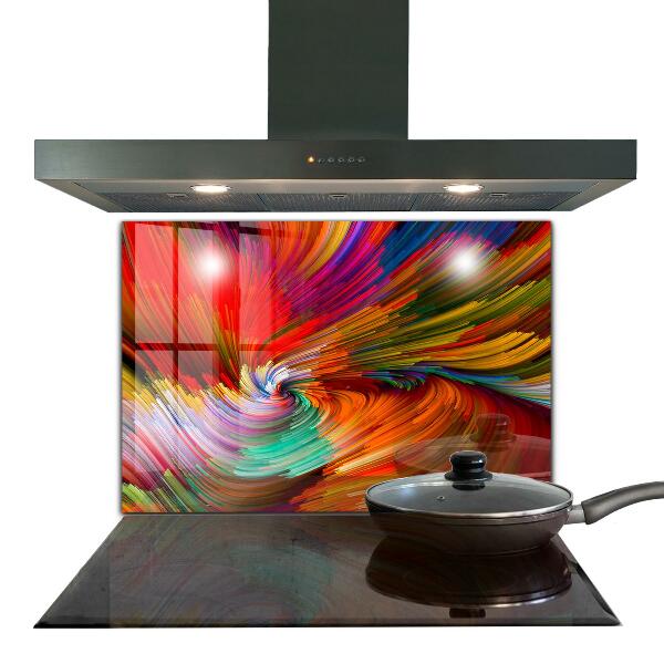 Pannello paraschizzi cucina Mix di colori energici