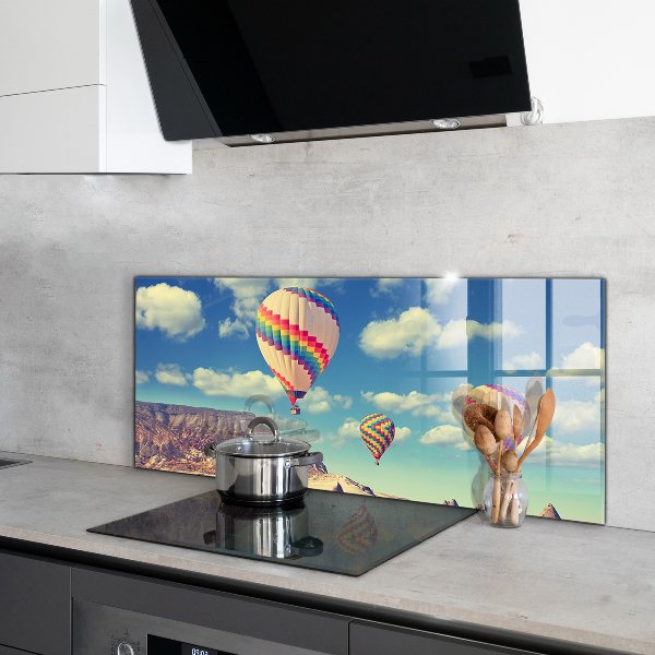 Pannello rivestimento parete cucina Palloncini cappadocia turchia