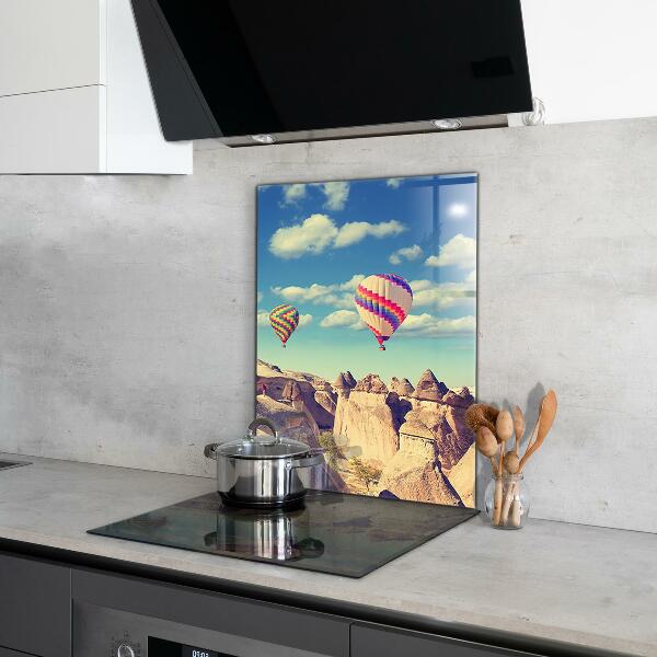 Pannello rivestimento parete cucina Palloncini cappadocia turchia