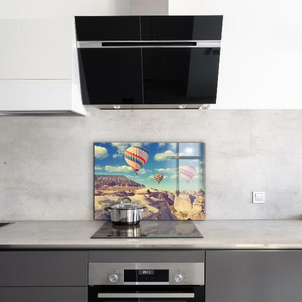 Pannello rivestimento parete cucina Palloncini cappadocia turchia