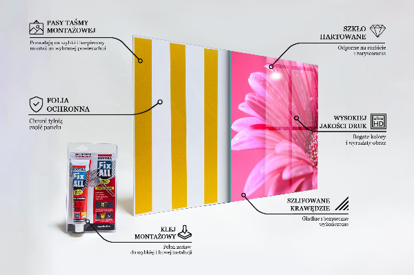 Pannello paraschizzi cucina Dettagli della natura del fiore rosa