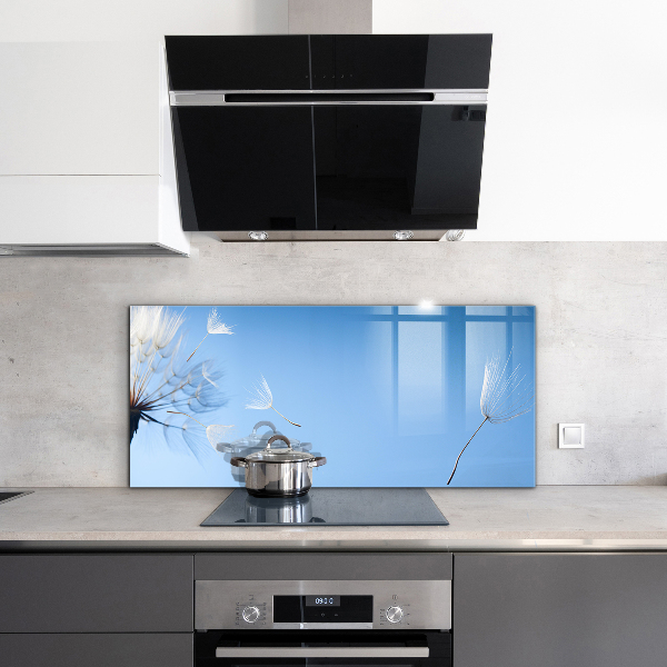 Pannello paraschizzi cucina Denti di leone delicati