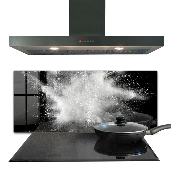 Pannello paraschizzi cucina Astrazione di esplosione di polvere