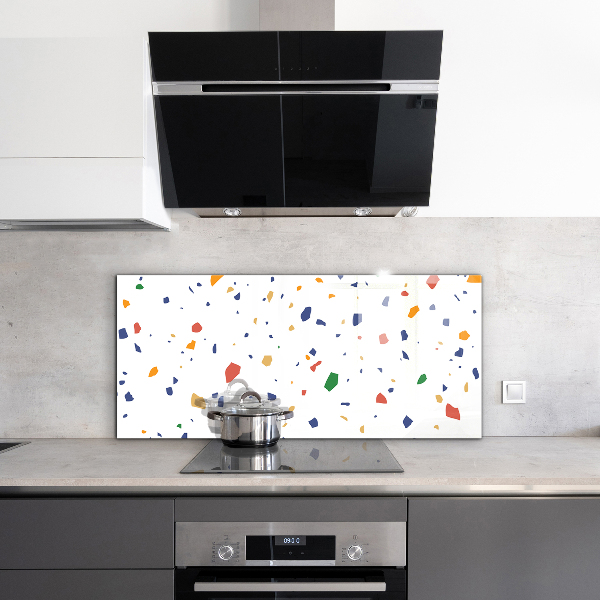 Pannello paraschizzi cucina Terrazzo ciottoli di terrazzo