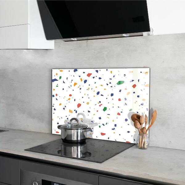 Pannello paraschizzi cucina Terrazzo ciottoli di terrazzo