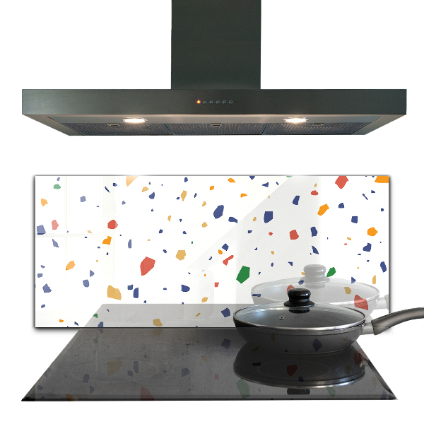 Pannello paraschizzi cucina Terrazzo ciottoli di terrazzo