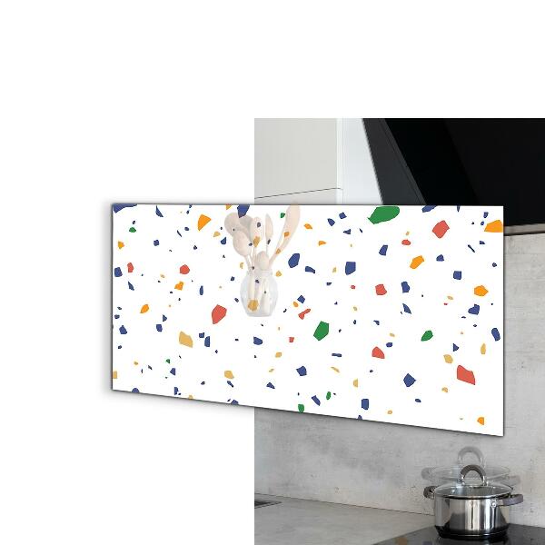 Pannello paraschizzi cucina Terrazzo ciottoli di terrazzo