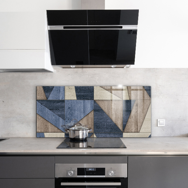 Pannello paraschizzi cucina Astrazione geometrica