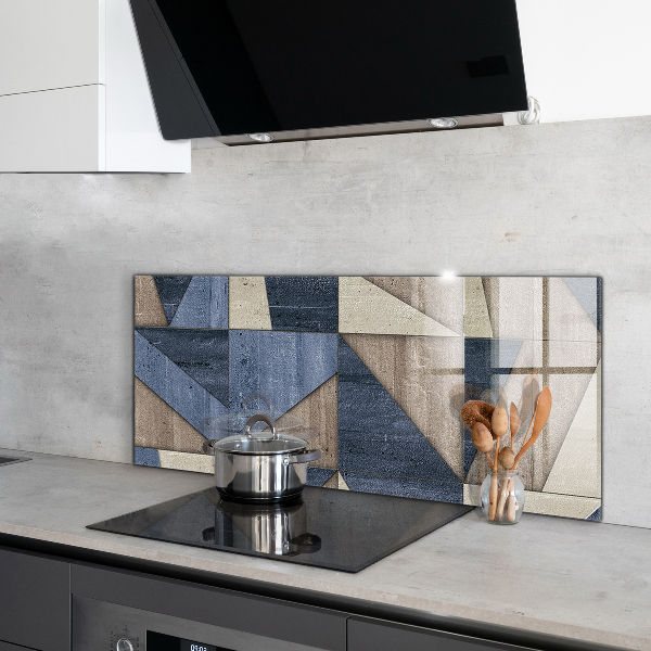Pannello paraschizzi cucina Astrazione geometrica