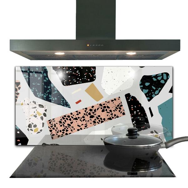 Pannello paraschizzi cucina Terrazzo terrazzo granito