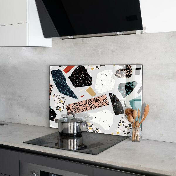 Pannello paraschizzi cucina Terrazzo terrazzo granito