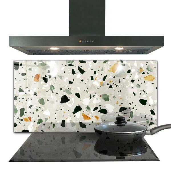 Pannello paraschizzi cucina Pietra naturale del terrazzo