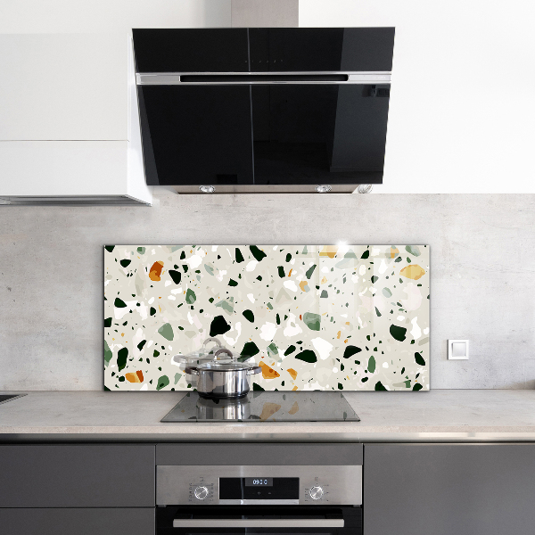 Pannello paraschizzi cucina Pietra naturale del terrazzo