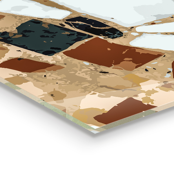 Pannello schienali cucina Pietra naturale del terrazzo