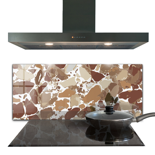 Pannello schienali cucina Pietra naturale del terrazzo