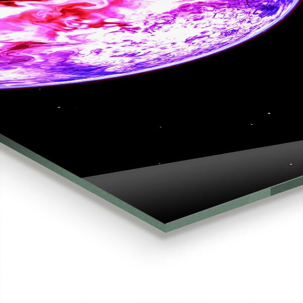 Pannello paraschizzi cucina Spazio misterioso pianeta