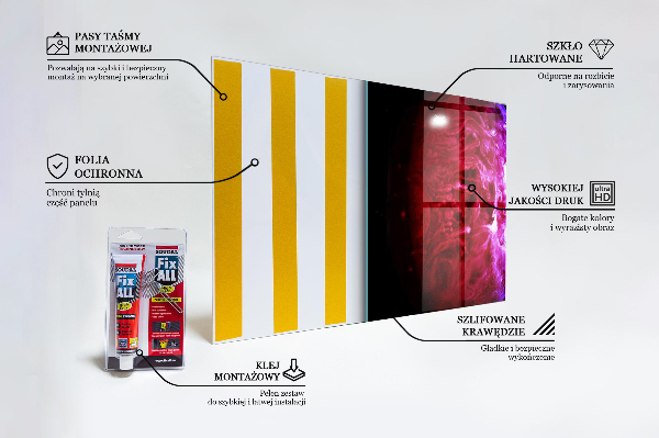 Pannello paraschizzi cucina Spazio misterioso pianeta