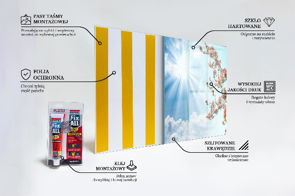 Rivestimento parete cucina Magnolia in fiore