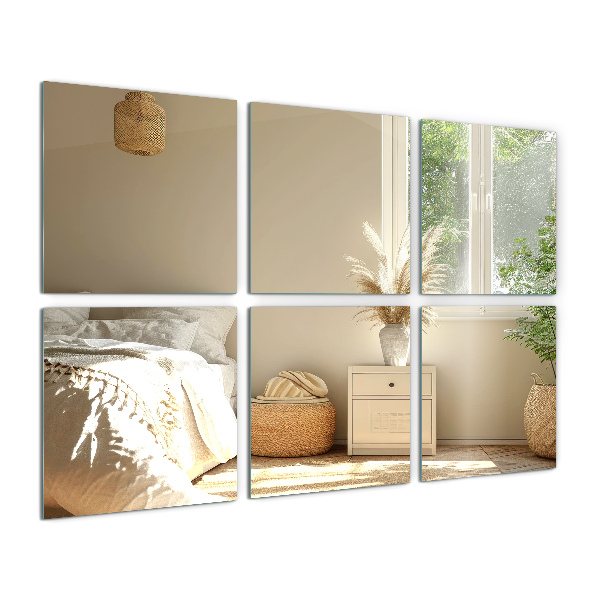 Piastrelle specchio 6x20x20 cm