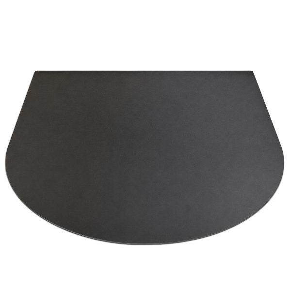 Pedana salvapavimento semiovale per barbecue 80x90 cm