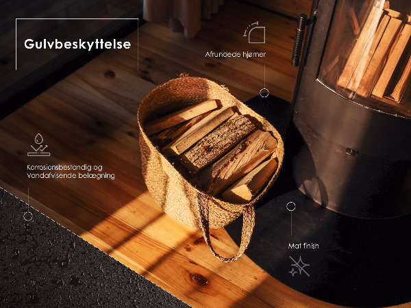 Lastra sotto il camino 80x90 cm