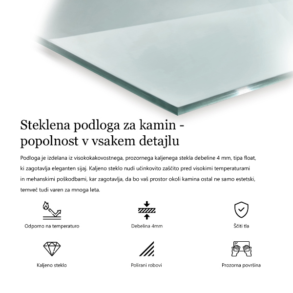 Vetro sotto stufa 60x40 cm