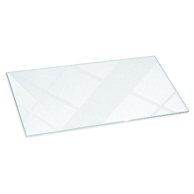 Vetro sotto stufa rettangolare semitrasparente 100x50 cm