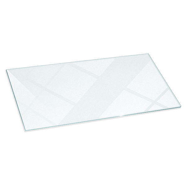Vetro sotto stufa rettangolare semitrasparente 120x60 cm