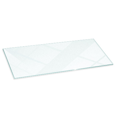 Vetro sotto stufa rettangolare semitrasparente 125x50 cm