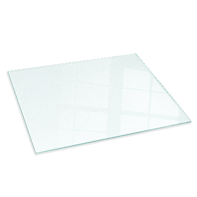 Vetro sotto stufa rettangolare semitrasparente 80x60 cm