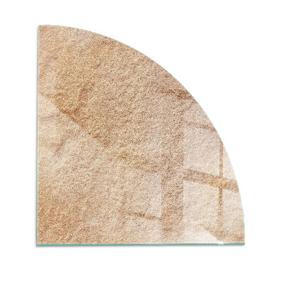 Vetro sotto il camino Texture della pietra naturale